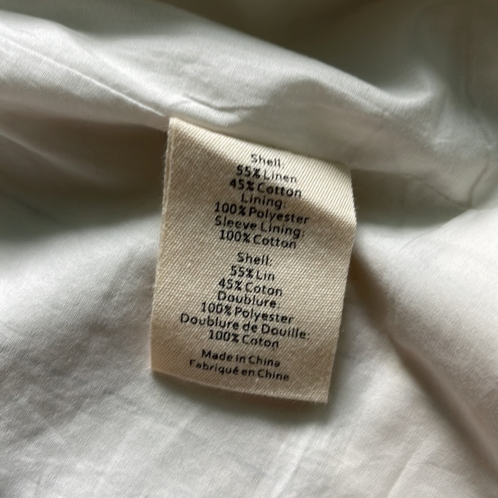 L'Agence Brea Pinstripe Linen Blazer - Picture 8 of 13